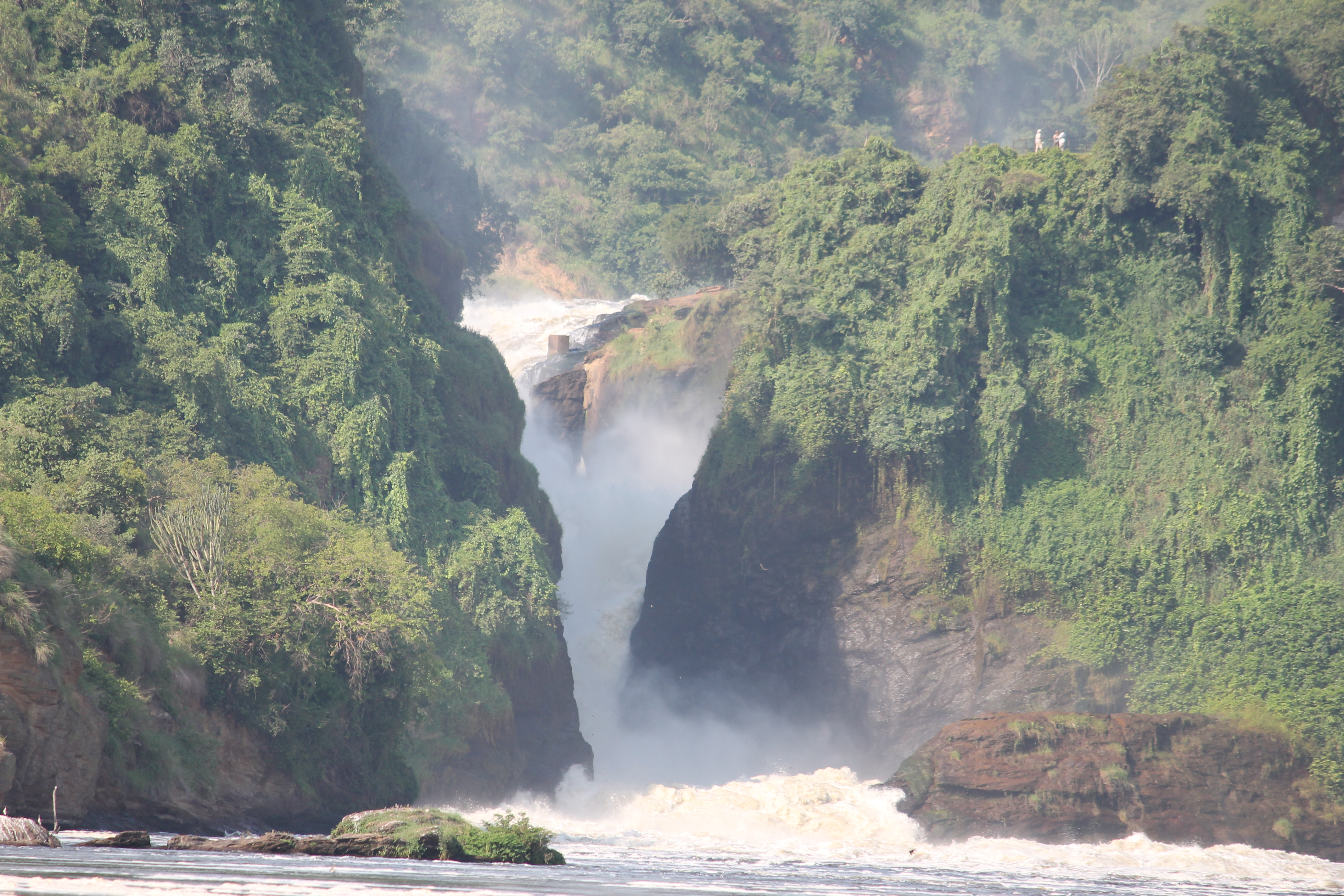 3 Days Murchison falls National Park, Hike to the top of the falls